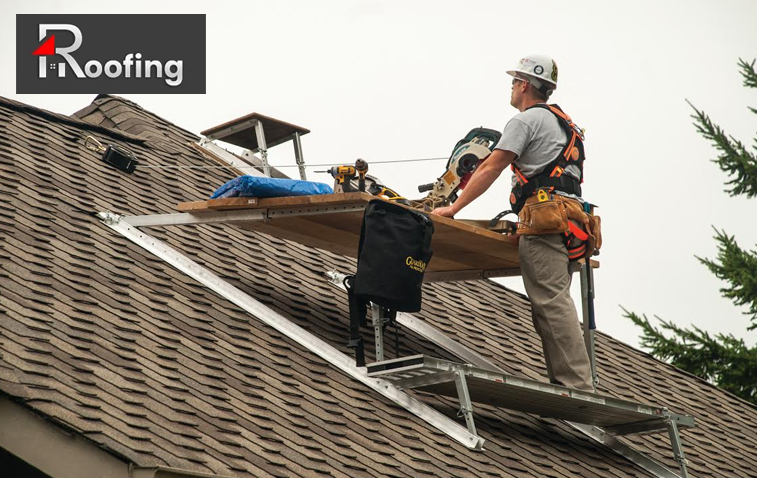 Inspection of roof with specialized tools and equipment